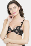PrettyCat Push-Up 3/4Th Coverage Push-Up Bra - Black — thumbnail 1