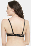 PrettyCat Push-Up 3/4Th Coverage Push-Up Bra - Black — thumbnail 2