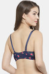 PrettyCat Padded 3/4Th Coverage T-Shirt Bra - Blue — thumbnail 2