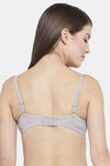 PrettyCat Push-Up 3/4Th Coverage Push-Up Bra - Grey — thumbnail 2