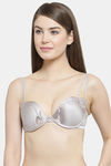 PrettyCat Push-Up 3/4Th Coverage Push-Up Bra - Grey — thumbnail 3