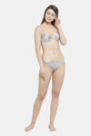 PrettyCat Push-Up 3/4Th Coverage Push-Up Bra - Grey — thumbnail 6