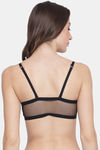 PrettyCat Padded 3/4Th Coverage Stick-On Bra - Black — thumbnail 2