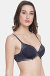 PrettyCat Push-Up 3/4Th Coverage Push-Up Bra - Blue — thumbnail 3