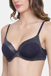 PrettyCat Push-Up 3/4Th Coverage Push-Up Bra - Blue — thumbnail 4