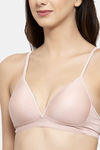 PrettyCat Padded 3/4Th Coverage T-Shirt Bra - Beige — thumbnail 4