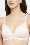 PrettyCat Padded 3/4Th Coverage T-Shirt Bra - Beige — thumbnail 4