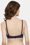PrettyCat Padded Full Coverage T-Shirt Bra - Blue — thumbnail 2