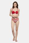PrettyCat Push-Up 3/4Th Coverage Push-Up Bra - Red — thumbnail 7
