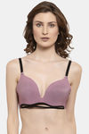 PrettyCat Padded 3/4Th Coverage T-Shirt Bra - Pink — thumbnail 1