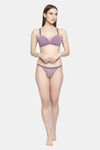 PrettyCat Padded 3/4Th Coverage Pretty Back Bra Bra - Purple — thumbnail 5