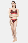 PrettyCat Padded 3/4Th Coverage T-Shirt Bra - Orange — thumbnail 5
