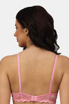 PrettyCat Padded 3/4Th Coverage T-Shirt Bra - Pink — thumbnail 2