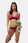 PrettyCat Padded 3/4Th Coverage Bralette - Pink — thumbnail 5