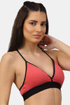 PrettyCat Padded 3/4Th Coverage Bralette - Orange — thumbnail 3