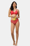 PrettyCat Padded 3/4Th Coverage T-Shirt Bra - Pink — thumbnail 5