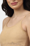 PrettyCat Padded Non-Wired Full Coverage Bralette - Beige — thumbnail 4