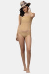 PrettyCat Padded Non-Wired Full Coverage Bralette - Beige — thumbnail 5