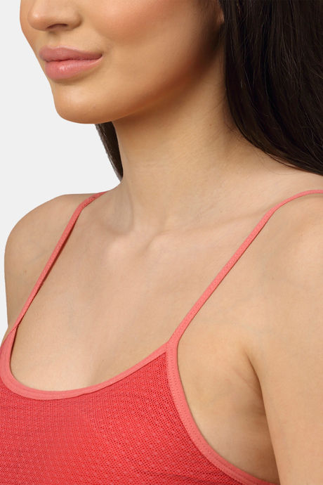 PrettyCat Padded Non-Wired Full Coverage Bralette - Orange — image 4