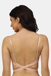 PrettyCat Padded 3/4Th Coverage Push-Up Bra - Beige — thumbnail 3