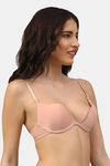 PrettyCat Padded 3/4Th Coverage Push-Up Bra - Beige — thumbnail 4