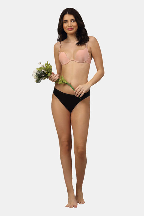 PrettyCat U Shape Underwire Plunge Bra For Women — image 6