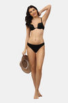 PrettyCat Padded 3/4Th Coverage Push-Up Bra - Black — thumbnail 6
