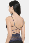 PrettyCat Padded Full Coverage Bralette - Blue — thumbnail 2