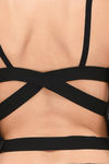 PrettyCat Padded Full Coverage Bralette - Black — thumbnail 4