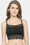 PrettyCat Padded Full Coverage Bralette - Black — thumbnail 1