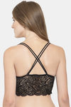 PrettyCat Padded Full Coverage Bralette - Black — thumbnail 2