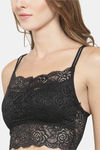 PrettyCat Padded Full Coverage Bralette - Black — thumbnail 4