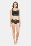 PrettyCat Padded Full Coverage Bralette - Black — thumbnail 5