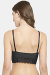 PrettyCat Padded Full Coverage Bralette - Black — thumbnail 2