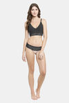 PrettyCat Padded Full Coverage Bralette - Black — thumbnail 5