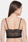 PrettyCat Padded Full Coverage Bralette - Black — thumbnail 2