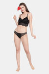 PrettyCat Padded Full Coverage Bralette - Black — thumbnail 5