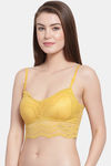 PrettyCat Padded Full Coverage Bralette - Yellow — thumbnail 3