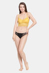 PrettyCat Padded Full Coverage Bralette - Yellow — thumbnail 5