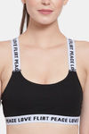 PrettyCat Padded Full Coverage Bralette - Black — thumbnail 4