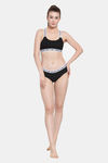 PrettyCat Padded Full Coverage Bralette - Black — thumbnail 5