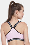 PrettyCat Padded Full Coverage Bralette - Pink — thumbnail 2