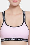 PrettyCat Padded Full Coverage Bralette - Pink — thumbnail 4