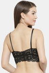 PrettyCat Padded Full Coverage Bralette - Black — thumbnail 2