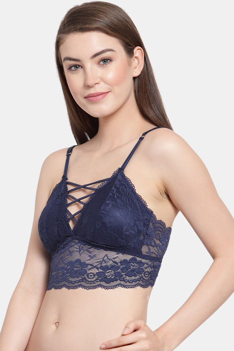 PrettyCat Padded Full Coverage Bralette - Blue — image 3