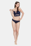 PrettyCat Padded Full Coverage Bralette - Blue — thumbnail 5