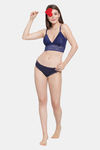 PrettyCat Padded Full Coverage Bralette - Blue — thumbnail 5