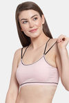 PrettyCat Padded Full Coverage Bralette - Pink — thumbnail 3
