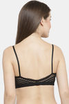 PrettyCat Padded Full Coverage Bralette - Black — thumbnail 2