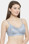 PrettyCat Padded Full Coverage Bralette - Grey — thumbnail 3